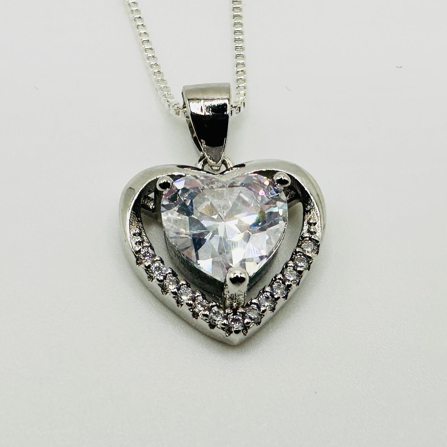 Crystal Heart Pendant