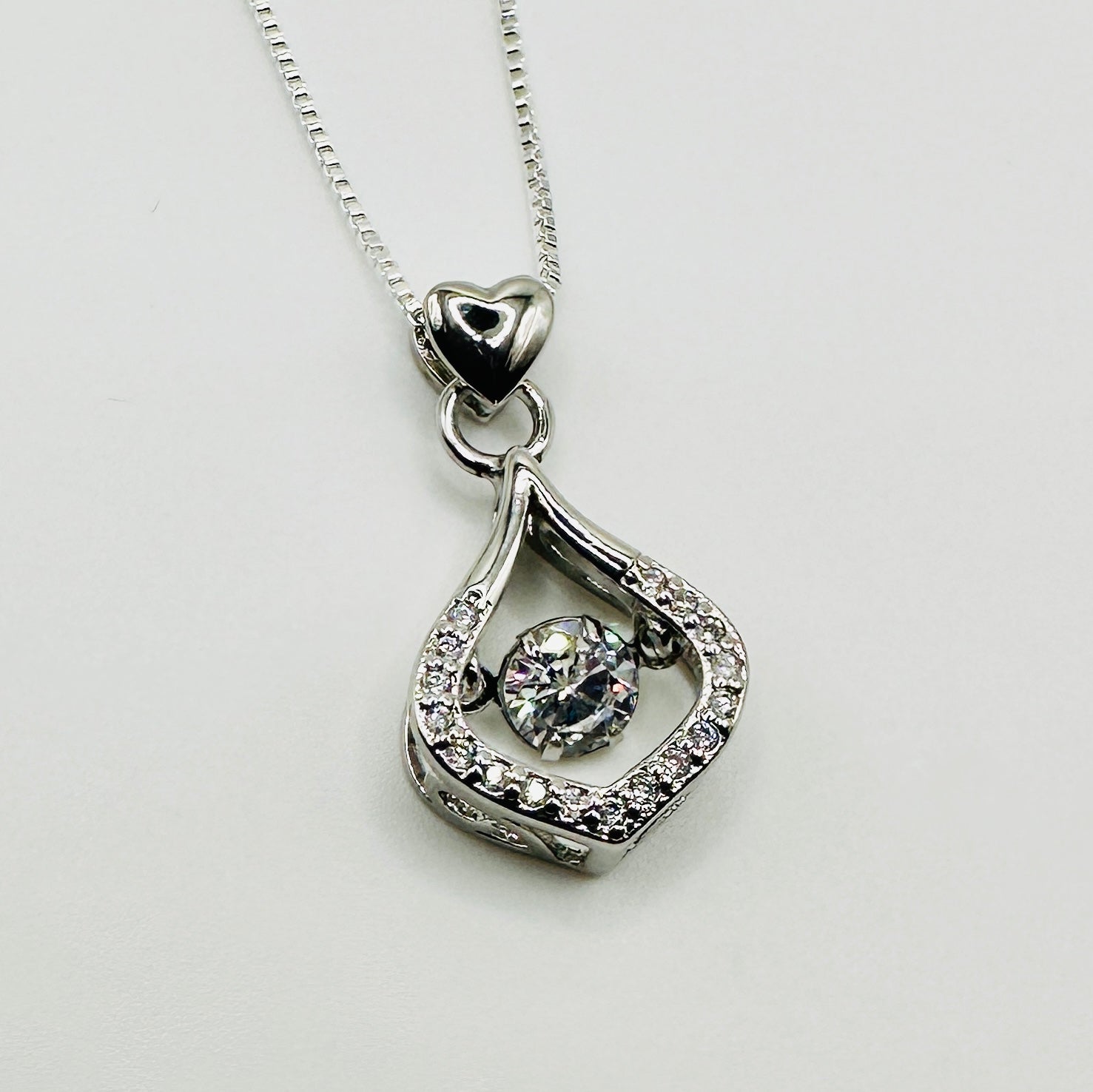 Heart Water Drop Pendant