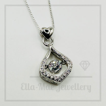 Heart Water Drop Pendant