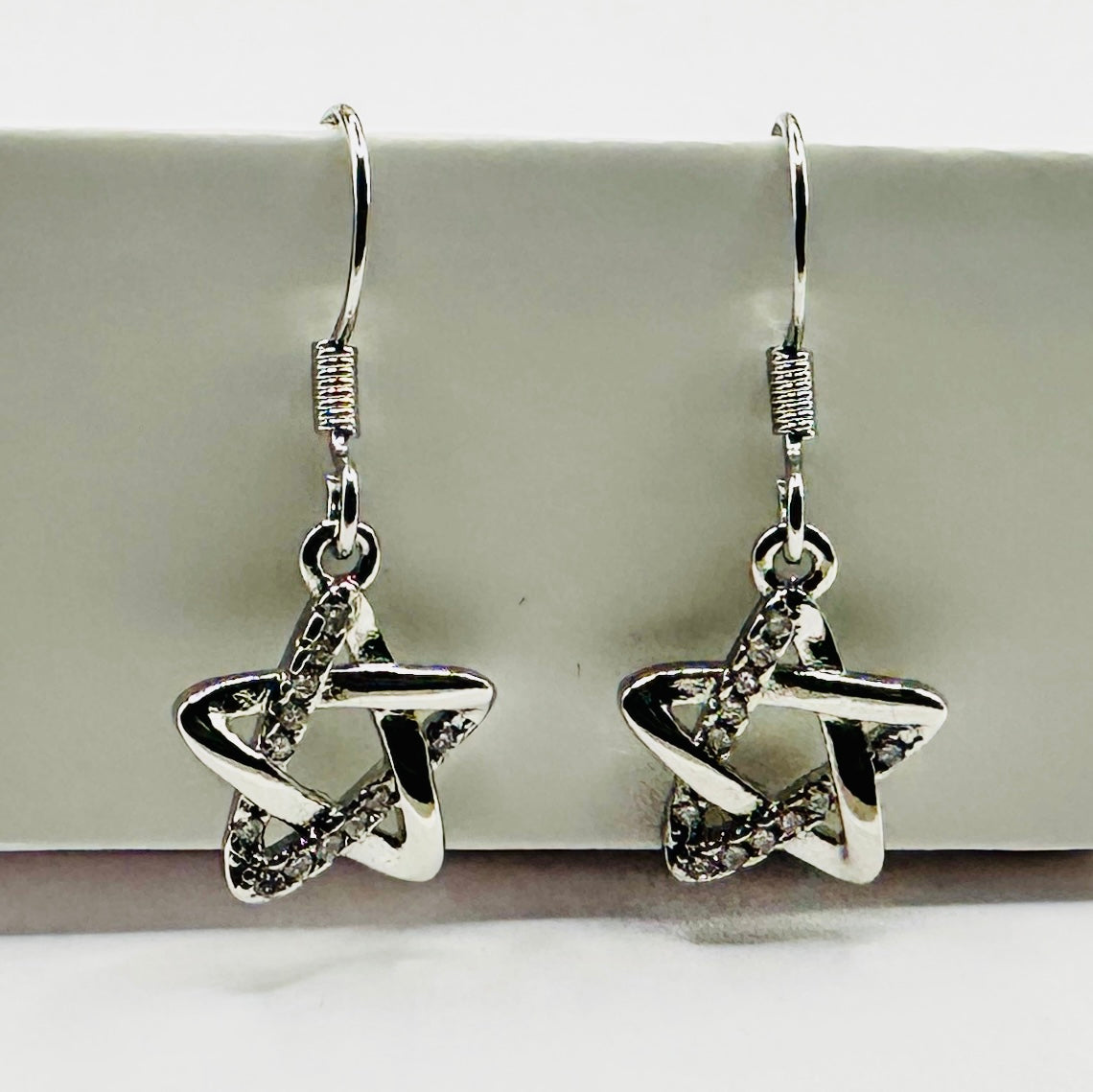 Celestial Star Dangling Earrings