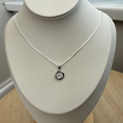 Silver Horizon Pendant